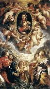 Madonna Adored by Angels Peter Paul Rubens